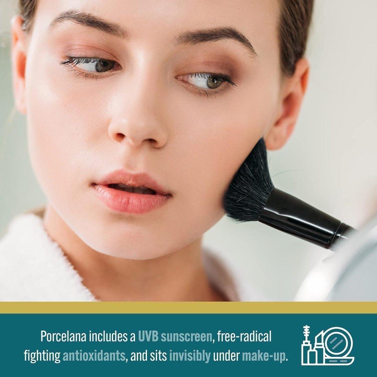 Porcelana Skin Brightening Daytime Hydration Cream | Fades Dark Spots & Hyperpigmentation Porcelana