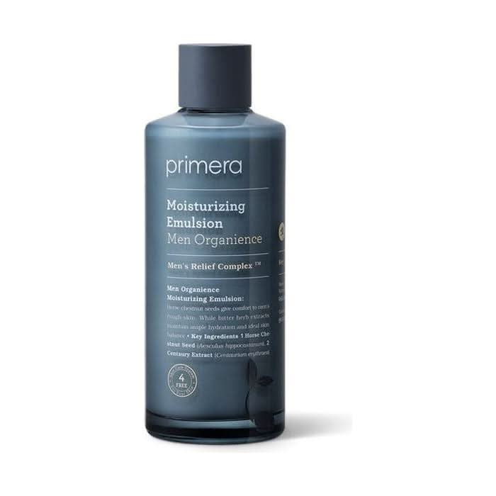 primera Men Organience Moisturizing Emulsion: Lightweight Hydration, Lasting Vitality!