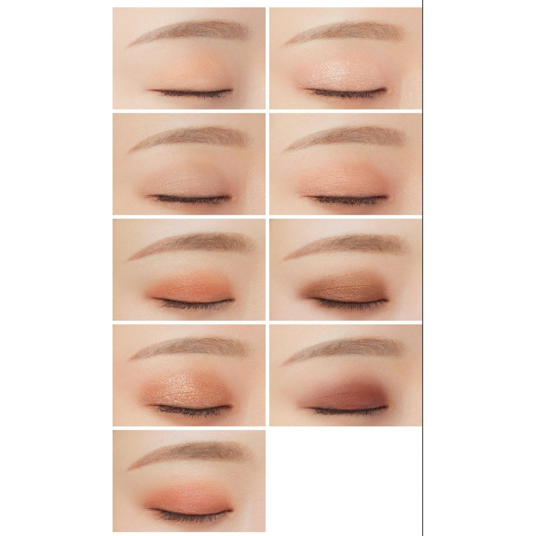 3CE Multi Eye Color Palette Overtake 8.1g | 9-Color Romantic Neutral Eyeshadow Palette