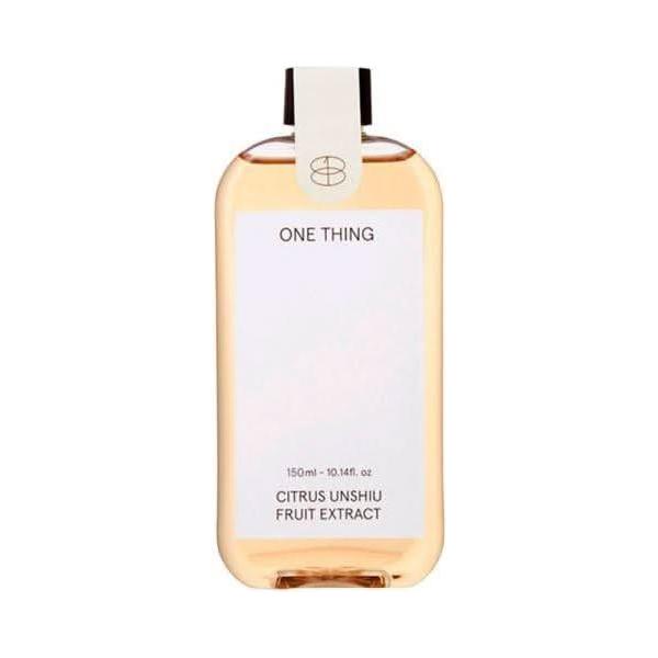 ONE THING Citrus Unshiu Fruit Extract | Brighten & Hydrate with Pure Jeju Tangerine Power ONE THING