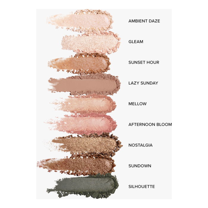 DEAR DAHLIA Blooming Edition Garden of Light Palette - 9.7g #Dusk | Vegan 9-Shade Eyeshadow Palette for Elegant Day-to-Night Looks