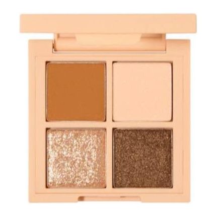 3CE Mini Multi Eye Color Palette 3.5g Almond Fudge | Everyday Neutrals for Effortless Eye Looks