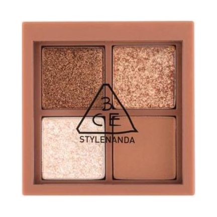 3CE Mini Multi Eye Color Palette #Casual Talk | Soft Brown Tones for Effortless Day-to-Night Looks