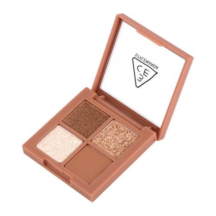 3CE Mini Multi Eye Color Palette #Casual Talk | Soft Brown Tones for Effortless Day-to-Night Looks