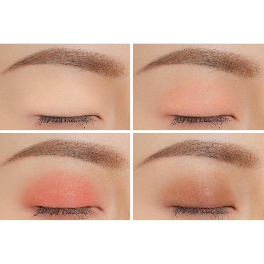 3CE Mini Multi Eye Color Palette  #Rose Latte | Soft Matte Eyeshadows in Romantic Rose-Neutral Tones