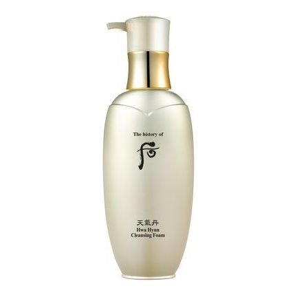 The History of Whoo Cheongidan Hwahyun Radiant Cleansing Foam 200ml | Luxury Herbal Foam for Radiant, Moisturised Skin