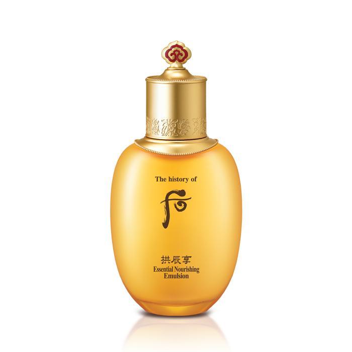 The History of Whoo Gongjinhyang Inyang Essential Nourishing Emulsion 110ml | Royal Herbal Moisture & Elasticity Boost