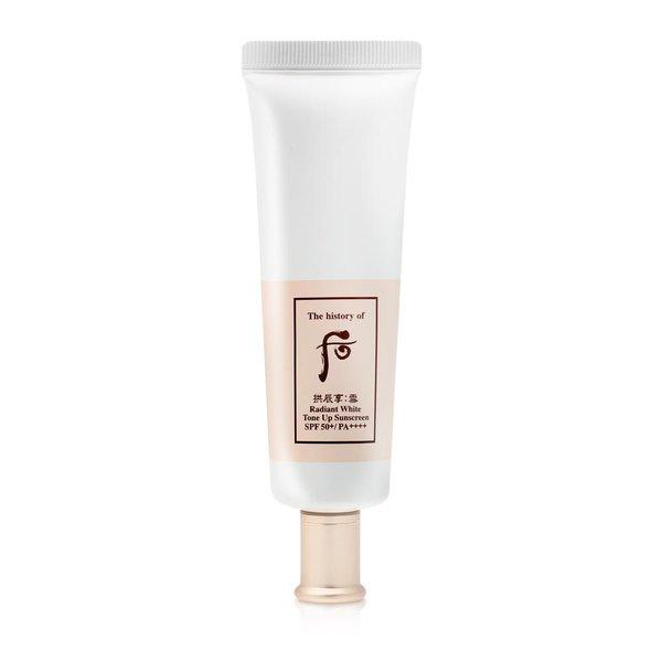 The History of Whoo Gongjinhyang Seol Radiant White Tone Up Sunscreen 50ml | Brightening Tone-Up & Sun Protection SPF