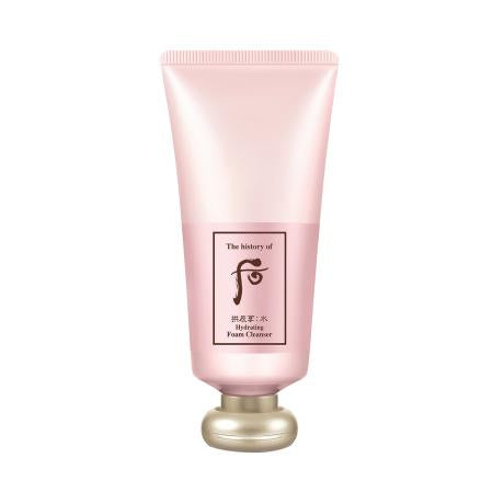 The History of Whoo Gongjinhyang Soo Yeon Foam Cleanser – 180ml Hydrating & Pore-Refining Herbal Foam Cleanser