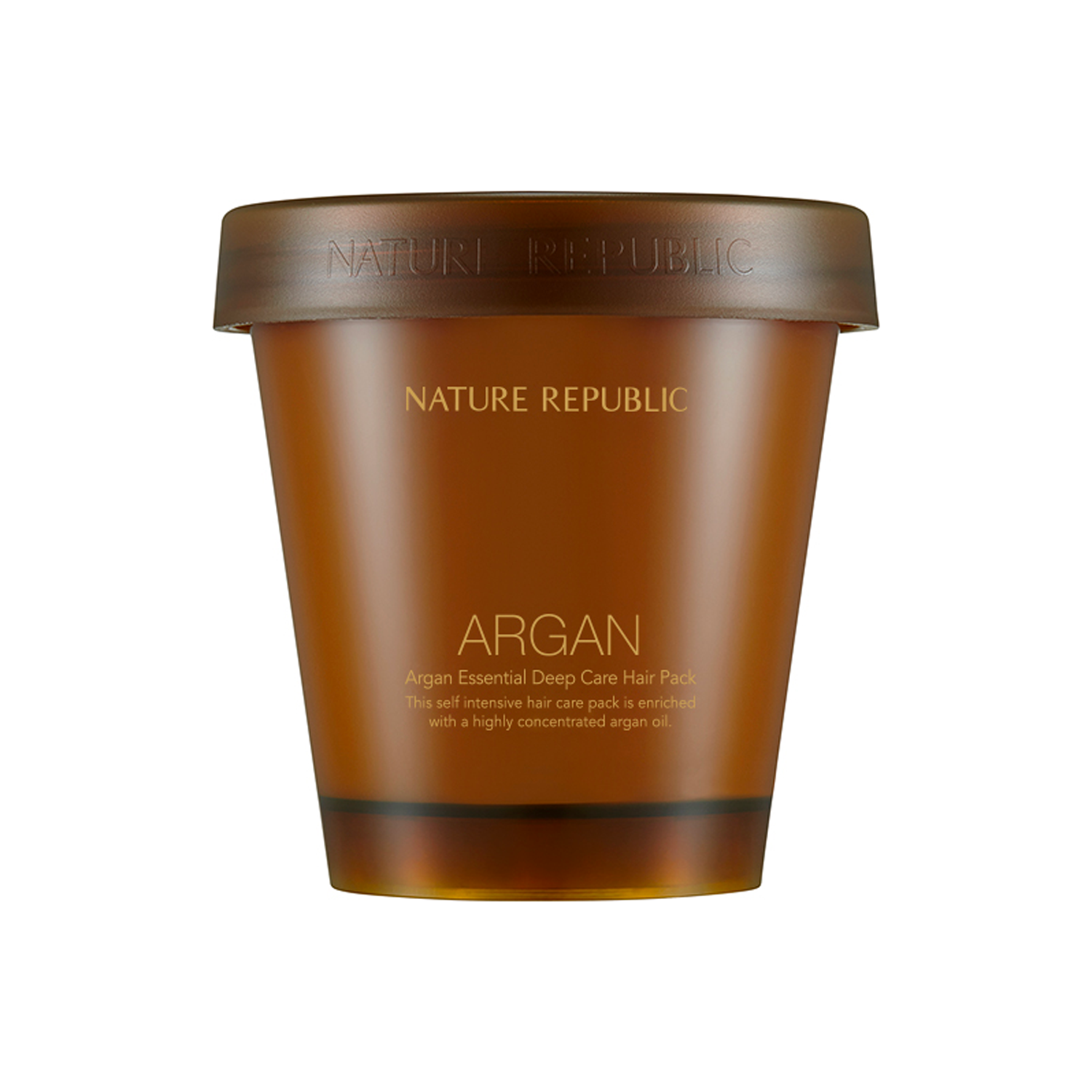 NATURE REPUBLIC Argan Essential Deep Care Hair Pack 200ml | Intensive Repair for Dry, Damaged Hair