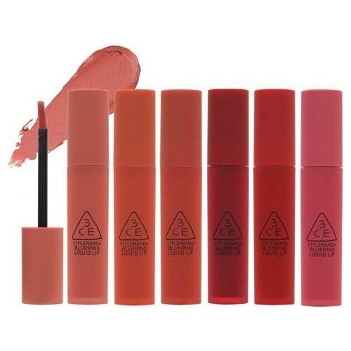3CE Blurring Liquid Lip - 4g | Airy Matte Finish for Soft-Focus Lips