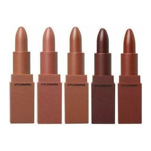 3CE Mood Recipe Matte Lip Color 3.5g (#No1) 5 Colors | Ultra-Smooth, Long-Lasting Matte Lipstick