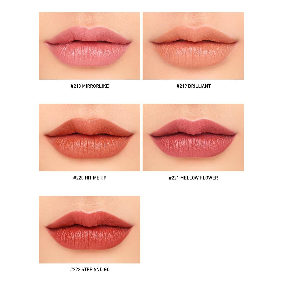 3CE Mood Recipe Matte Lip Color #No2 | Bold Matte Finish with Creamy Comfort