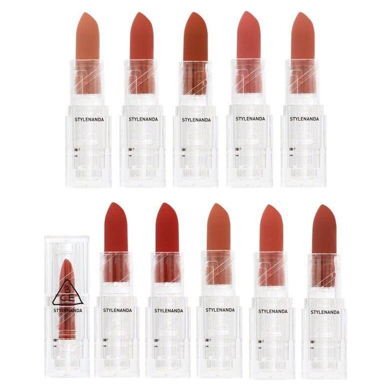 3CE Soft Matte Lipstick 10 Colours | Weightless Matte Finish with Creamy Comfort