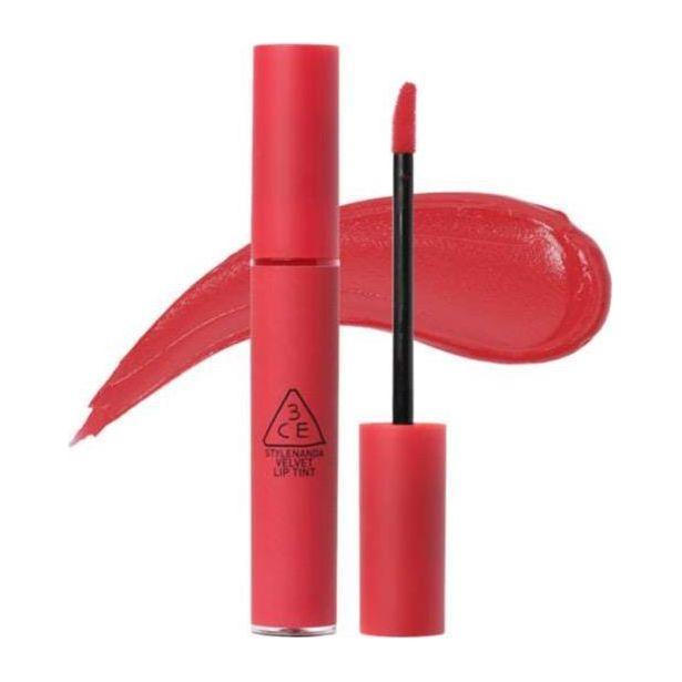 3CE Velvet Lip Tint 4g (#ABSORBED) | Airy, Lightweight Matte with Buildable Color