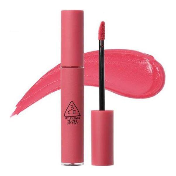 3CE Velvet Lip Tint 4g #Pink Break | Airy & Long-Lasting Matte Lip Tint