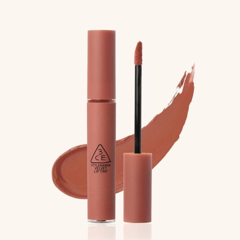 3CE Velvet Lip Tint 4g #Walk N Talk | Lightweight & Airy Matte Lip Color