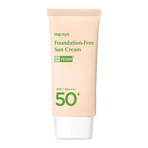 ma:nyo Foundation-Free Sun Cream | Lightweight, Sweat-Resistant Daily UV Protection