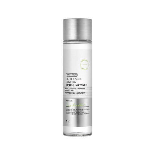 VT Reedle Shot Synergy Sparkling Toner 150ml | Pore-Refining, Hydrating & Sparkling Water Toner