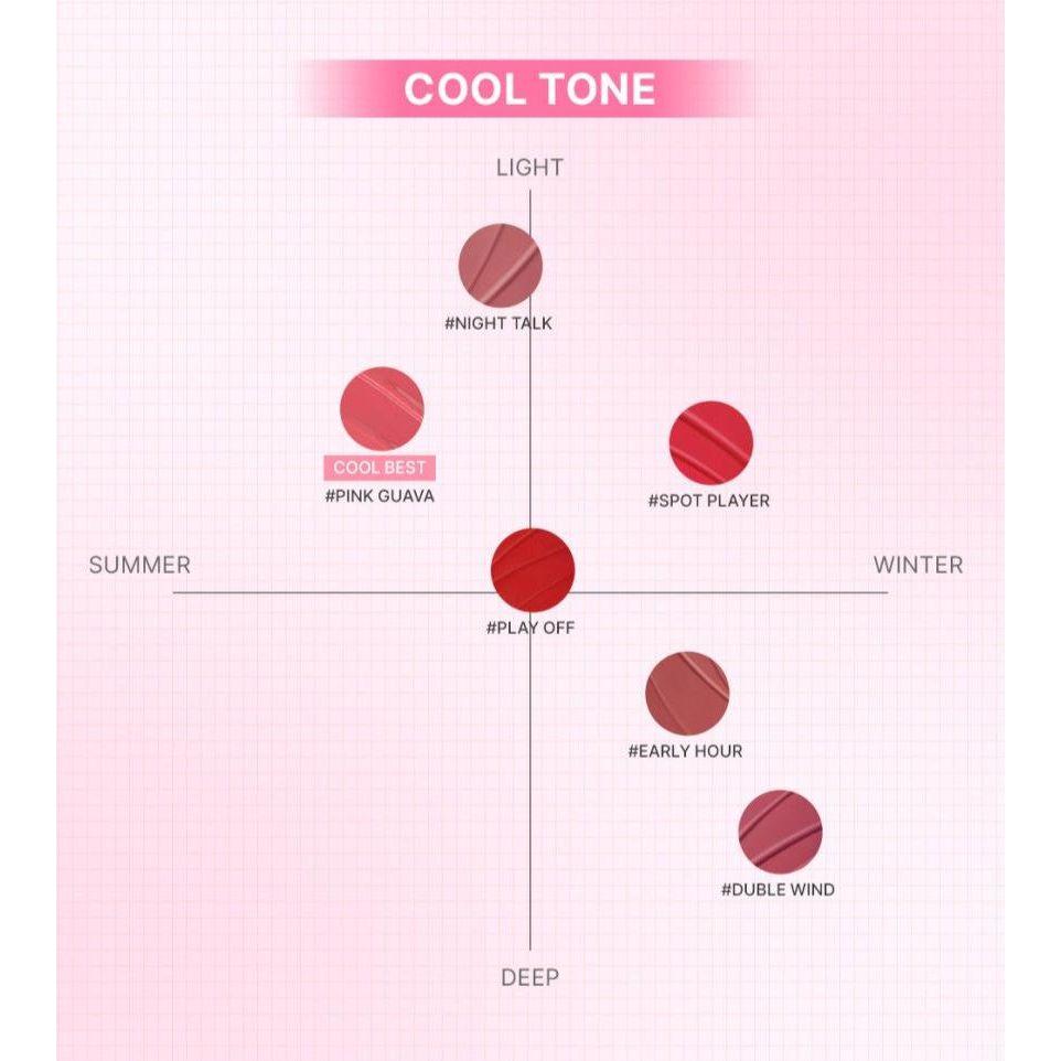 3CE Blur Water Tint 4.6g | Lightweight & Long-Lasting Matte Lip Tint