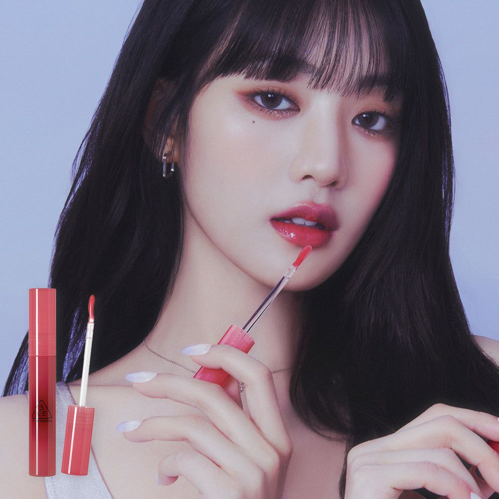 3CE Drop Glow Gel 3.8g | Hydrating & Ultra-Glossy Lip Tint