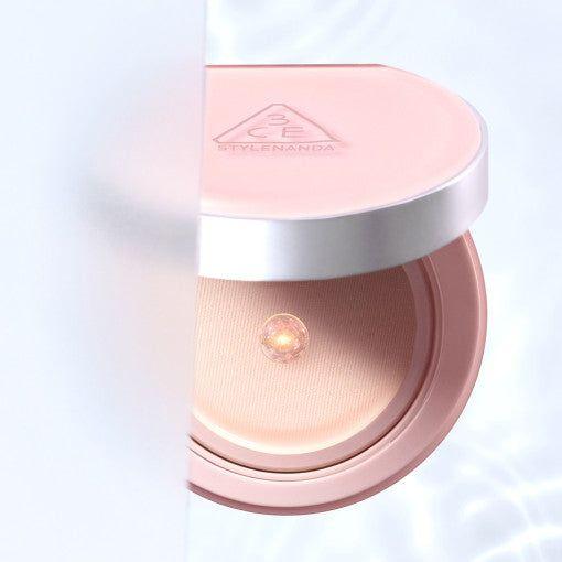 3CE Fitting Mesh Cushion (11g + 11g Refill, SPF40 PA+++) | 24-Hour Smooth & Radiant Coverage