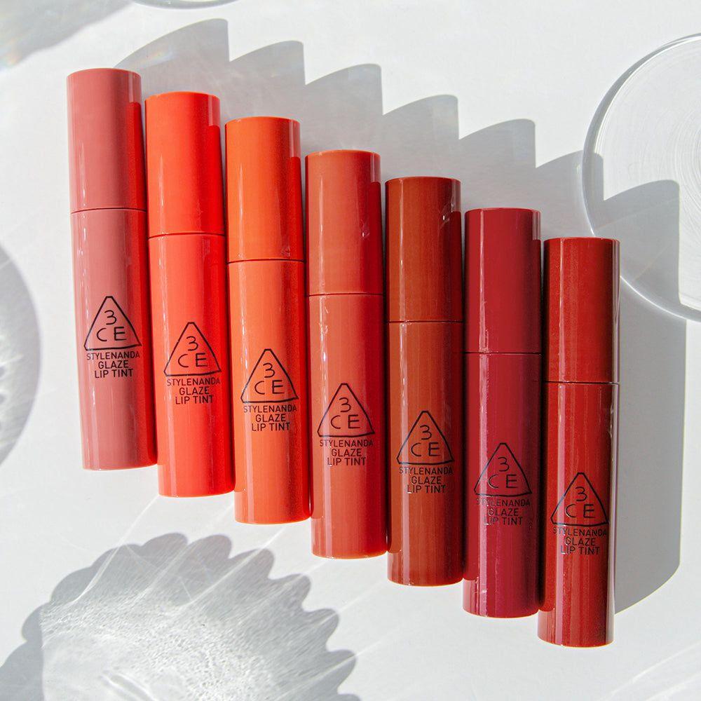 3CE Glaze Lip Tint 5g | Dewy & Hydrating Lip Color