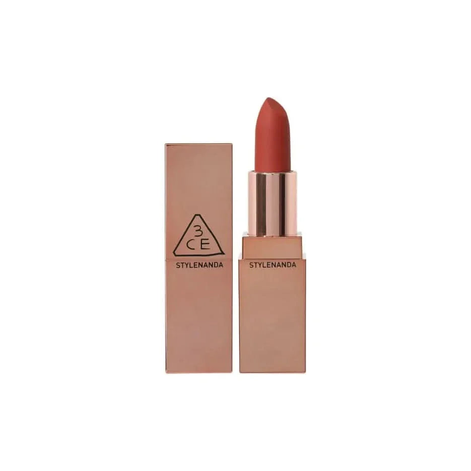 3CE Mood Recipe Matte Lip Color 3.5g #228 Red Seventies | Bold & Long-Lasting Matte Lipstick