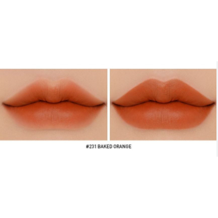 3CE Mood Recipe Matte Lip Color 3.5g #231 Baked Orange | Bold & Long-Lasting Matte Lipstick