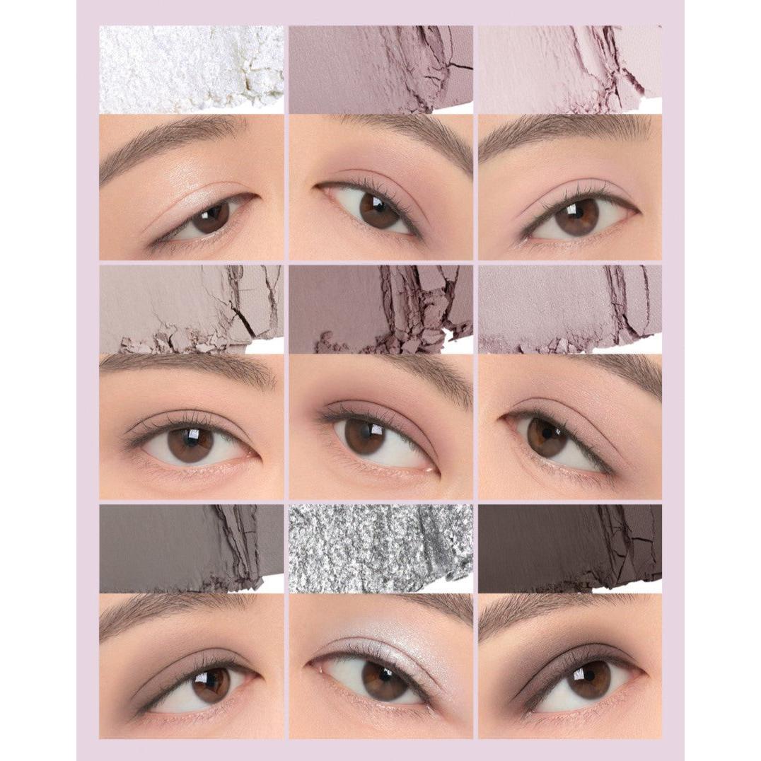 3CE Multi Eye Color Palette #A Shy Ash | Soft & Natural Eye Makeup