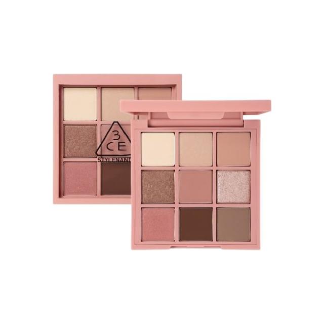 3CE Multi Eye Color Palette #Rosy Muhly | Romantic & Soft Eye Makeup