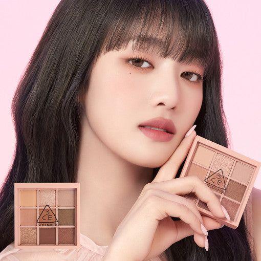 3CE Multi Eye Color Palette #Rosy Muhly | Romantic & Soft Eye Makeup