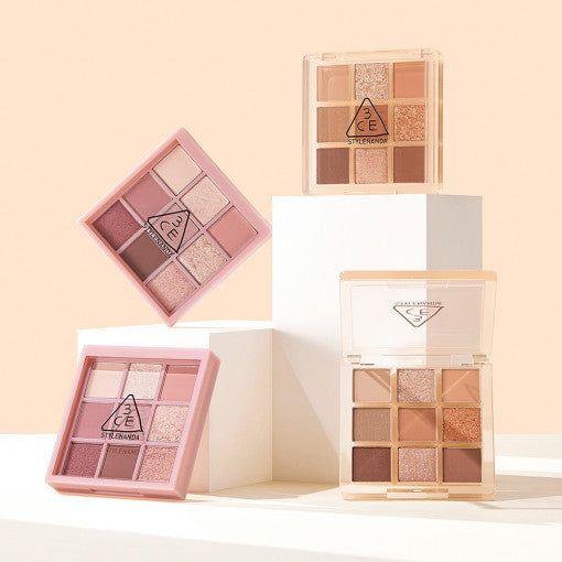 3CE Multi Eye Color Palette #Rosy Muhly | Romantic & Soft Eye Makeup