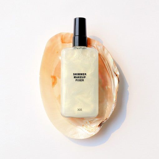 3CE Shimmer Makeup Fixer 95ml | Long-Lasting & Glow-Enhancing Setting Spray