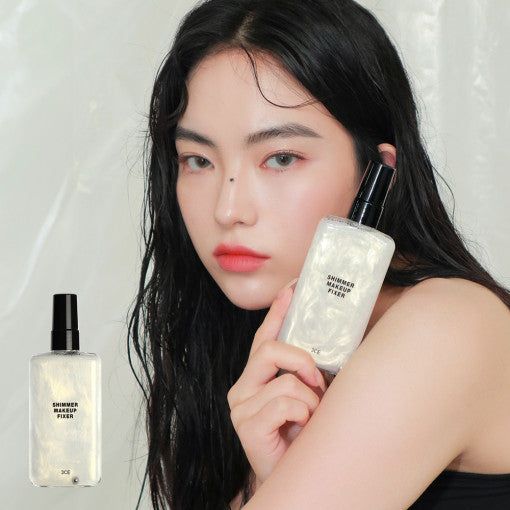 3CE Shimmer Makeup Fixer 95ml | Long-Lasting & Glow-Enhancing Setting Spray