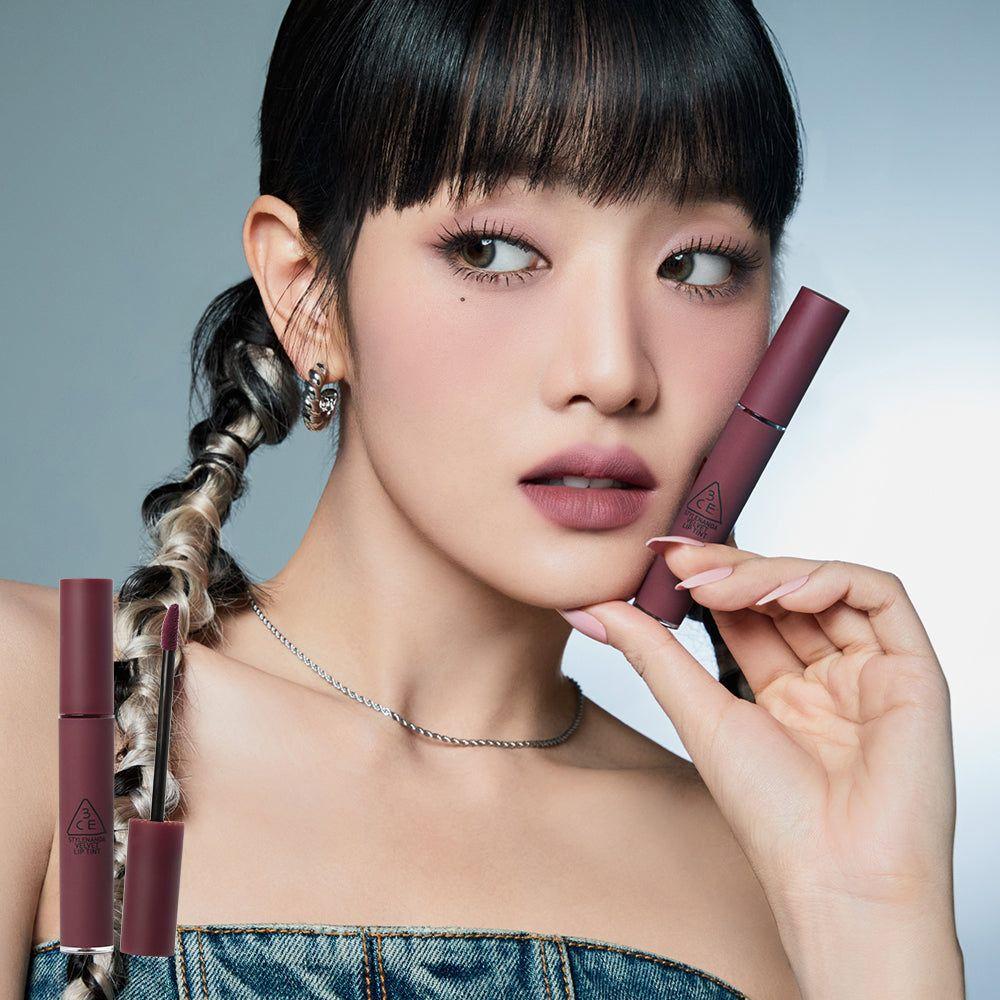 3CE Velvet Lip Tint 4g | Airy Matte Finish with Long-Lasting Color