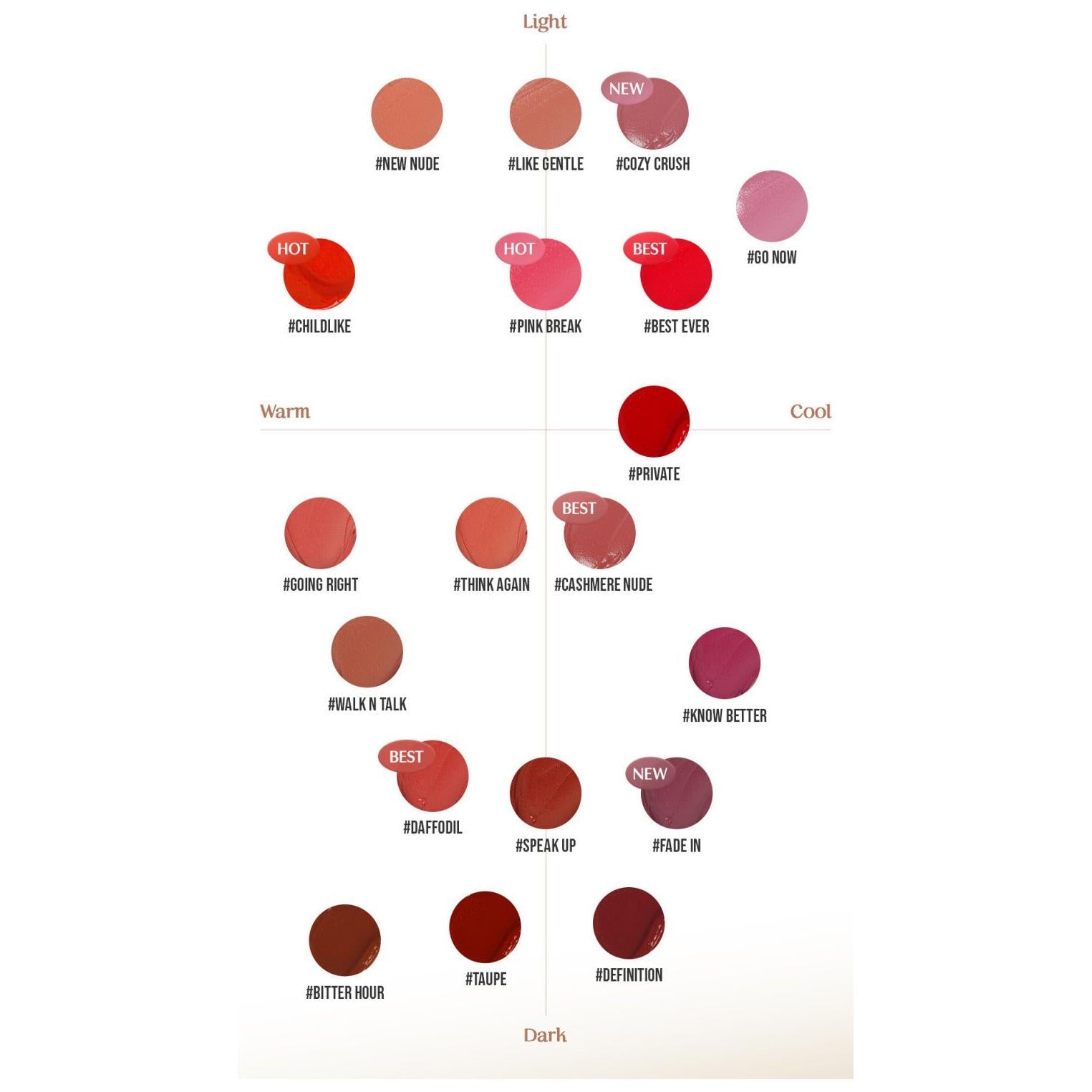 3CE Velvet Lip Tint 4g | Airy Matte Finish with Long-Lasting Color