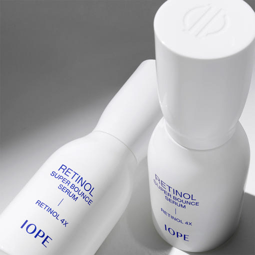 IOPE Retinol Super Bounce Serum 30ml | Quadruple Retinol Synergy for Firm, Youthful Skin