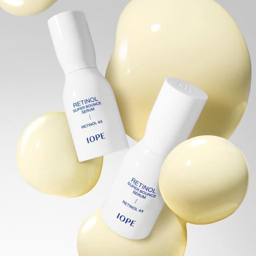 IOPE Retinol Super Bounce Serum 30ml | Quadruple Retinol Synergy for Firm, Youthful Skin