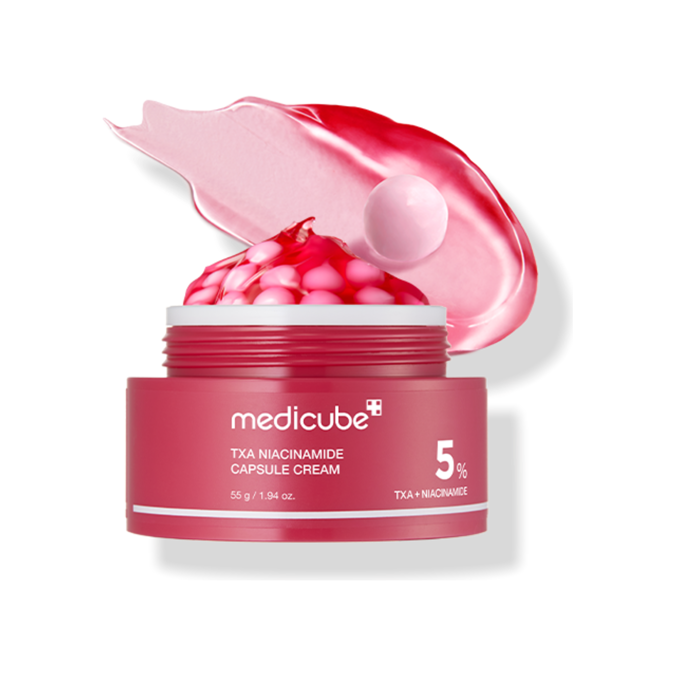 medicube TXA Niacinamide Capsule Cream 55g | Brightening Cream for Dark Spots & Uneven Skin Tone