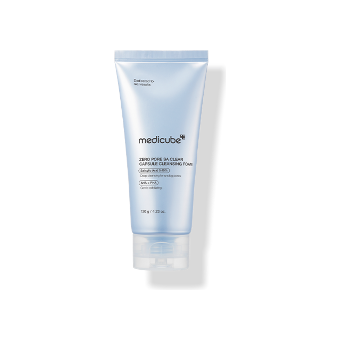 medicube Zero Pore Capsule Cleansing Foam 120g | Deep Pore Cleanser with Exosomes & BHA for Acne-Prone Skin