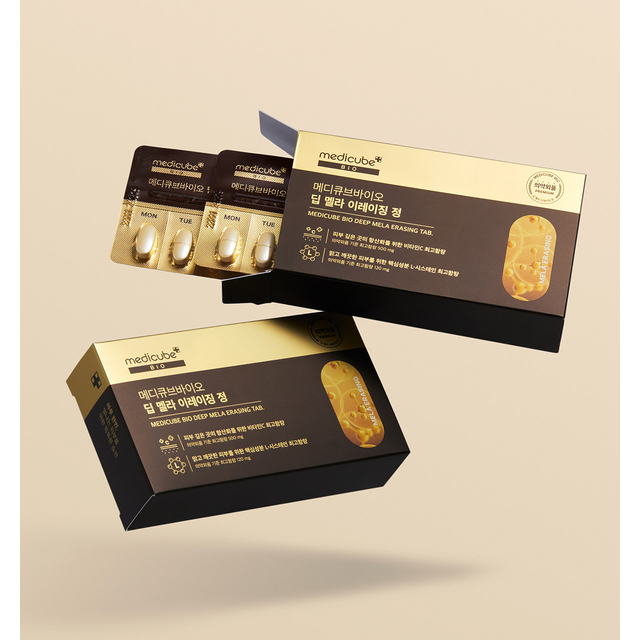 medicube Bio Deep Mela Erasing Tab 28 Tablets | Internal Brightening Supplement for Dark Spots & Pigmentation