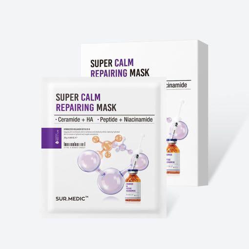 NEOGEN SUR.MEDIC+ Super Calm Repairing Mask – 1 Sheet | Intensive Barrier Repair for Sensitive Skin