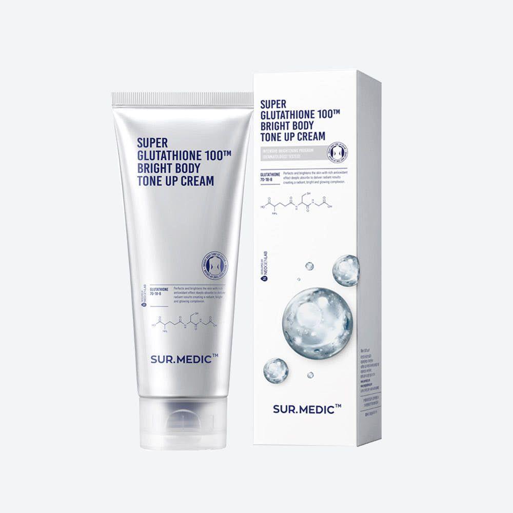 NEOGEN SUR.MEDIC+ Super Glutathione 100 Bright Body Tone Up Cream 150ml | Radiance & Texture Refining Body Care