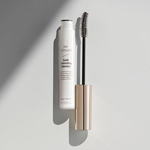 MISSHA No Retouch Lash Correcting Mascara #Clear | Strengthening Clear Mascara with Natural Definition MISSHA