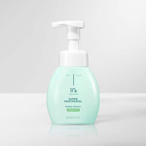 MISSHA Super Panthenol Bubble Cleanser (Oil Control) | Deep Purifying & Hydrating Foam Cleanser MISSHA