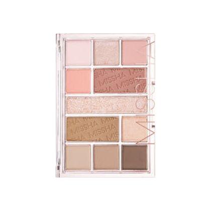 MISSHA Mood Moment Palette #Rosy Rooftop | 11-Shade Multi-Use Eye, Blush & Contour Palette