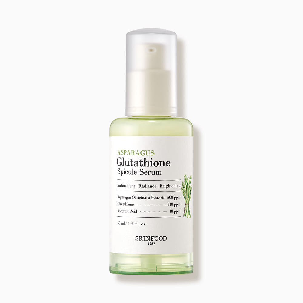 SKINFOOD Asparagus Glutathione Spicule Serum 50ml | Brightening & Firming Antioxidant Serum
