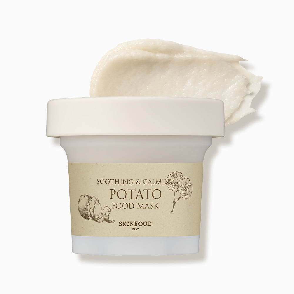 SKINFOOD Potato Food Mask  120g | Calming & Cooling Wash-Off Mask for Redness Relief