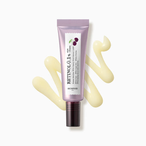 SKINFOOD Black Cherry Retinol 0.1 Eye Cream | Firm, Brighten & Revive Delicate Eye Area